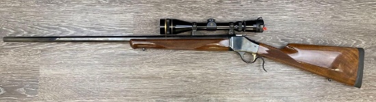 BROWNING 1885 HI-WALL .223 REM. SINGLE-SHOT RIFLE W/LEUPOLD SCOPE