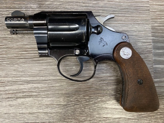 COLT COBRA 1ST ISSUE DA REVOLVER .38 SPECIAL CALIBER