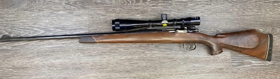 CUSTOM MAUSER BOLT ACTION SPORTING RIFLE 8 x 57 CAL W/SCOPE