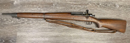U. S. SMITH-CORONA MODEL 1903-A3 PRIVATELY CONVERTED TO AN A4, .30 CAL. W/ REPRO.SLING & SCOPE BASE.