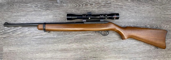 EARLY RUGER 10-22 SEMI-AUTOMATIC CARBINE .22 LR w/SCOPE