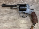 WWII NAGANT MODEL 1895 .32 REVOLVER w/Holster