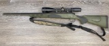 SCARCE REMINGTON MODEL 700 VTR 22-250 REM CAL. BA RIFLE W/TRIANGULAR BARREL & SCOPE