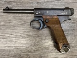 WW II JAPANESE NAMBU TYPE 14 SEMI-AUTO PISTOL 8MM NAMBU DATED 1944