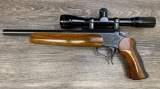 THOMPSON CENTER CONTENDER .22 HORNET SINGLE-SHOT PISTOL w/BURRIS SCOPE