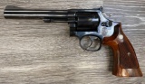 SMITH & WESSON MODEL 17-5 .22 LR CAL. DA REVOLVER W/FACTORY CARDBOARD BOX/MATCHING END LABEL/DOCS.