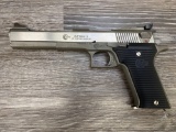 AMT AUTOMAG II STAINLESS STEEL .22 MAGNUM CAL. SEMI-AUTO PISTOL W/ BOX