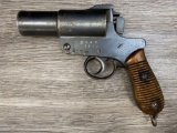 SCARCE PRE-WAR JAPANESE KOKURA TYPE 10 SINGLE-BARREL ARMY FLARE PISTOL