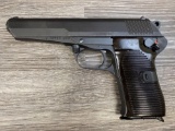 CZECH CZ52 7.62X25mm TOKAREV SEMI-AUTO PISTOL