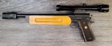 CUSTOM AUTO ORDNANCE SINGLE-SHOT PISTOL .223 REM. WITH PACHMAYR DOMINATOR CONVERSION KIT