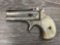 ENGRAVED REMINGTON O/U DERRINGER/.41 CALIBER/INSCRIPTION ON BACKSTRAP