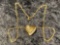 CUSTOM HEART DESIGNED PENDANT ON 14K CHAIN