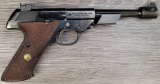 HIGH STANDARD OLYMPIC MODEL 103 TARGET PISTOL/.22 SHORT CALIBER/PORTED BARREL