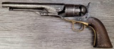 CIVIL WAR ERA COLT MODEL 1860 ARMY PERCUSSION REVOLVER, .44 CALIBER, 8