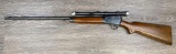 WINCHESTER MODEL 63 .22 LR CAL. SEMI-AUTO RIFLE w/SCOPE