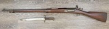 SPRINGFIELD ARMORY MODEL 1898 KRAG BOLT ACTION RIFLE .30 ARMY w/BAYONET
