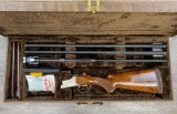 REMINGTON MODEL 3200 SPECIAL TRAP O/U 12 GAUGE SHOTGUN W/ BROWNING LUGGAGE CASE