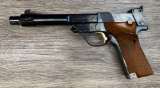 HIGH STANDARD SUPERMATIC TROPHY MILITARY MODEL 106 .22 LR SEMI-AUTO TARGET PISTOL w/BOX
