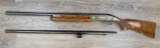 ENGRAVED & GOLD INLAYED REMINGTON MODEL 11-87F SEMI-AUTO SHOTGUN 12 GAUGE w/EXTRA BARREL & BOOT