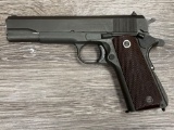 WW II U.S. PROPERTY MARKED ITHACA 1911 A1 SEMI-AUTO PISTOL .45 ACP w/KRAFT BOX
