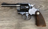 COLT U.S. CUSTOMS MARKED OFFICIAL POLICE .38 CALIBER REVOLVER w/ FACTORY BOX/DOCS (CIRCA 1943)