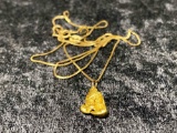 PLACER VALLEY GOLD NUGGET PENDANT
