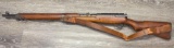 JAPANESE ARISAKA TYPE 99 BOLT ACTION RIFLE 7.7MM CAL. W/SLING, BIPOD, DUSTCOVER, BRING BACK PAPERS