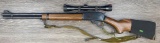 MARLIN MODEL 336 LEVER ACTION RIFLE .35 REM CAL. W/ SCOPE