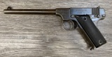 EARLY TWO DIGIT SERIAL NUMBER HIGH STANDARD MODEL B SEMI-AUTO PISTOL .22 LR CAL/DOCS