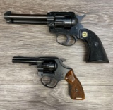 LOT OF TWO GERMAN RG DA .22 LR REVOLVERS