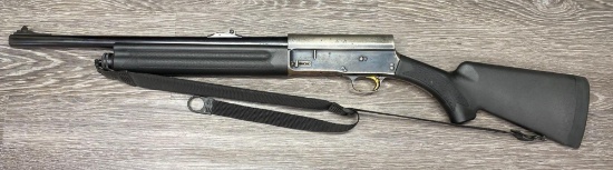 BELGIAN BROWNING LIGHT TWELVE SEMI-AUTO RIOT LENGTH SHOTGUN 12 GAUGE (CIRCA 1965)