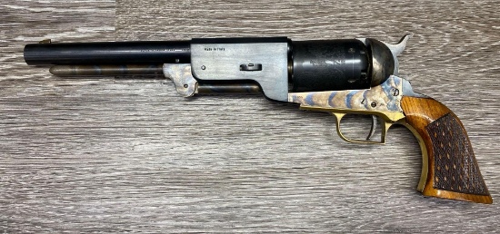 ITALIAN MADE COPY OF A U.S. MODEL 1847 WALKER BLACK POWDER PERCUSSION REVOLVER .44 CAL