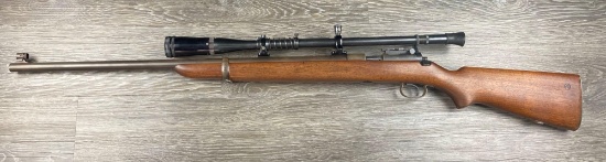 WINCHESTER MOD. 52 B.A. MAG. FED TARGET RIFLE w/SCOPE (CIRCA 1927)