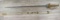G.G.S.-MARKED U.S. ETCHED BLADE SWORD w/ NICKELED SCABBARD