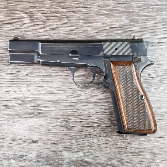 BELGIAN BROWNING HI-POWER SEMI-AUTO PISTOL 9MM