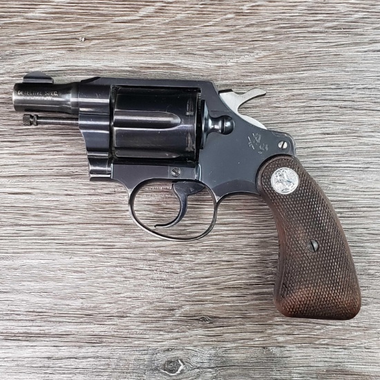 COLT DETECTIVE SPECIAL 2nd ISSUE POST-WAR DOUBLE ACTION REVOLVER .38 SP. CAL.