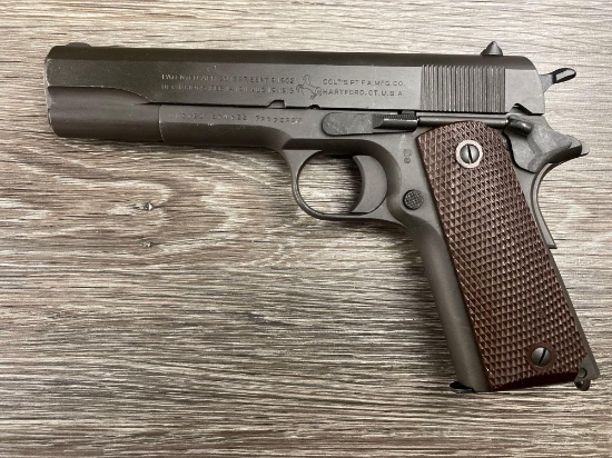 COLT MODEL 1911 (X SERIES REWORK) .45 CALIBER U.S. PROPERTY PISTOL