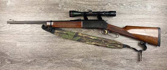 BROWNING MODEL 81 BLR LEVER ACTION SPORTING RIFLE .243 WIN CAL. w/SCOPE