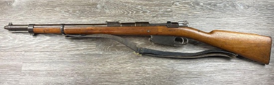 MAUSER MOD. 98 B.A. RIFLE 8 X 56MM CAL. 21.5" BBL WITH LEATHER SLING
