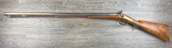 ENGLISH R. HOLLIS EXPOSED HAMMER SXS BACK ACTION 12 GA w/35" BARRELS