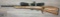 SAVAGE MODEL 93R17 BOLT ACTION .17 HMR TARGET RIFLE w/SCOPE
