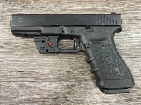 GLOCK MODEL 21 GEN 3 .45 ACP SEMI-AUTO PISTOL w/ LASER SIGHT
