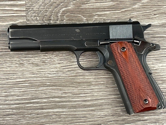 COLT SUPER 38 PISTOL .38 SUPER CAL/5" BBL (CIRCA 1947)