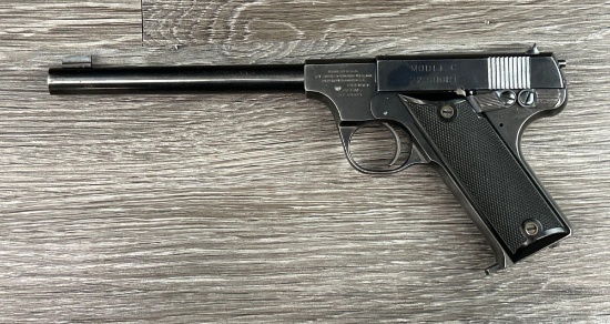 EARLY HIGH STANDARD MODEL C SEMI-AUTO PISTOL .22 SHORT CAL.