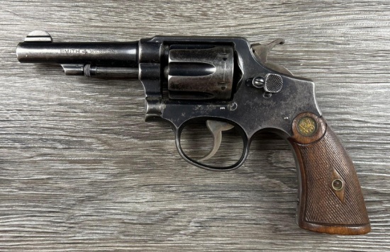 EARLY S&W PRE-MODEL 10 REVOLVER .38 S&W SPL CAL/4" BBL
