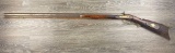 ENGRAVED EAGLE GUN FACTORY PERCUSSION RIFLE .36 CAL/37
