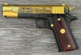 COLT VFW 100TH ANNIVERSARY M1991A1 SEMI-AUTO PISTOL .45 ACP CAL. w/ CASE/ACCESSORIES