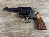 CIRCA 1949 S&W PRE MOD. 10 DA REVOLVER .38 SPL CAL/4