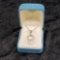 CIRCLE OF LIFE PENDANT IN 14K WHITE GOLD w/ PEARL