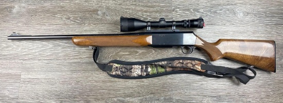 BELGIAN BROWNING BAR SEMI-AUTO RIFLE .30-06 CAL. w/REDFIELD SCOPE